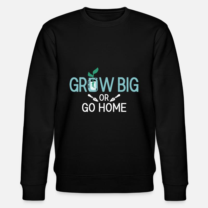 Landschaftsgärtner Hobbygärtner Gärtner - Stanley/Stella Unisex Bio-Sweatshirt CHANGER  - Schwarz
