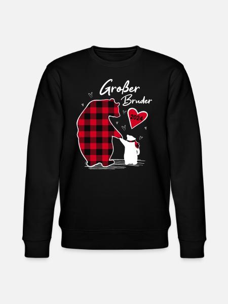 Big Brother Bear 2024 - Stanley/Stella CHANGER Unisex Organic Sweatshirt - black