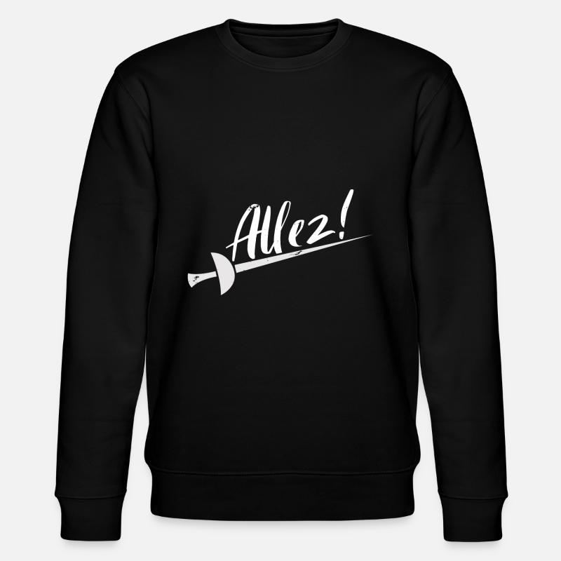 Fechten Fechten - Stanley/Stella Unisex Bio-Sweatshirt CHANGER  - Schwarz