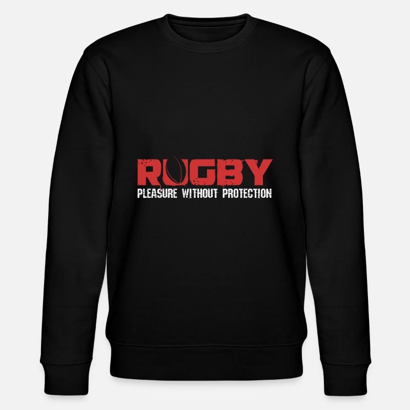 Rugby - Stanley/Stella Unisex Bio-Sweatshirt CHANGER  - Schwarz
