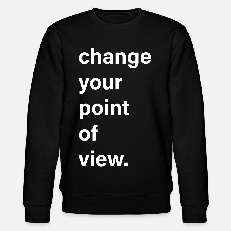 Changez de point de vue - Sweat bio CHANGER Stanley/Stella Unisexe - noir