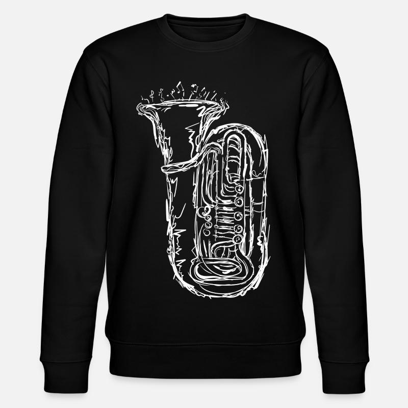 Tuba - Stanley/Stella Unisex Bio-Sweatshirt CHANGER - Schwarz