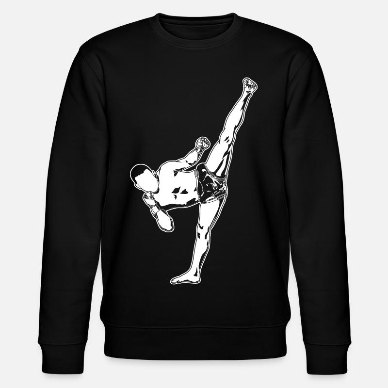 Kickboxer - Stanley/Stella CHANGER Unisex Organic Sweatshirt - black