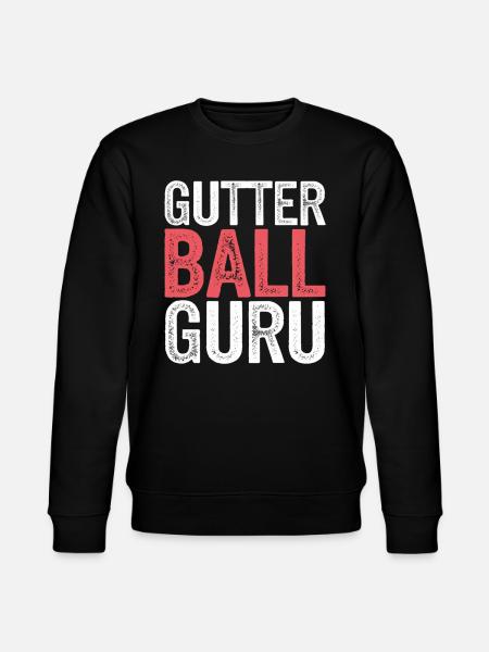 Gutter Ball Guru 9 - Stanley/Stella Unisex Bio-Sweatshirt CHANGER - Schwarz