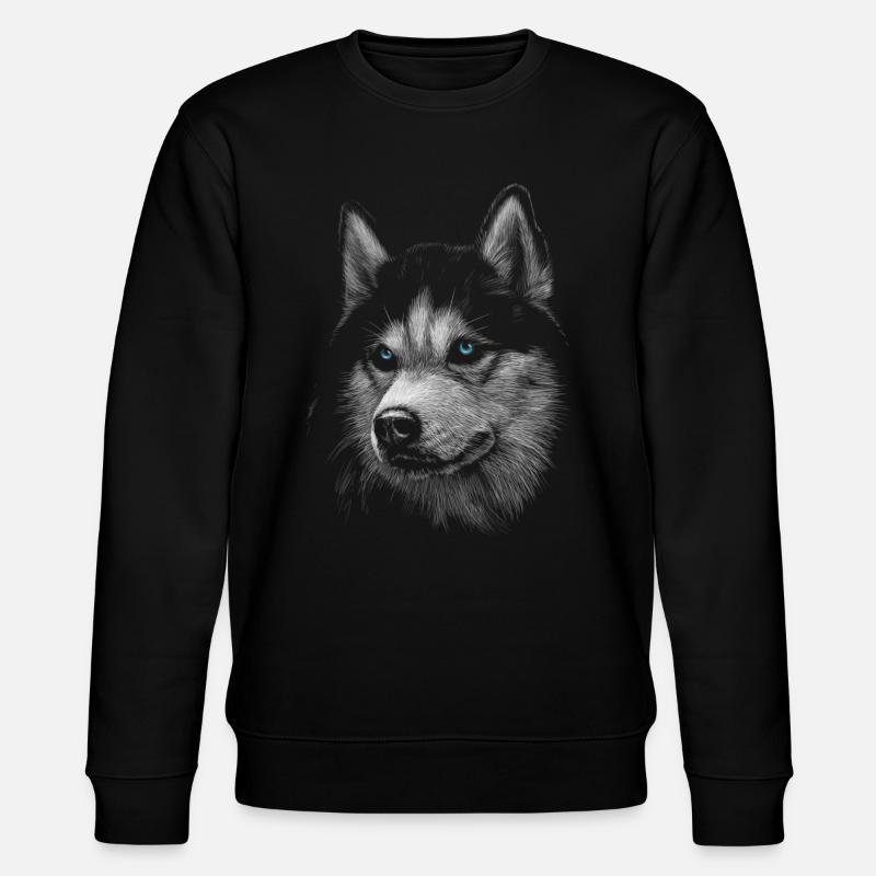 Husky - Stanley/Stella Unisex Bio-Sweatshirt CHANGER  - Schwarz