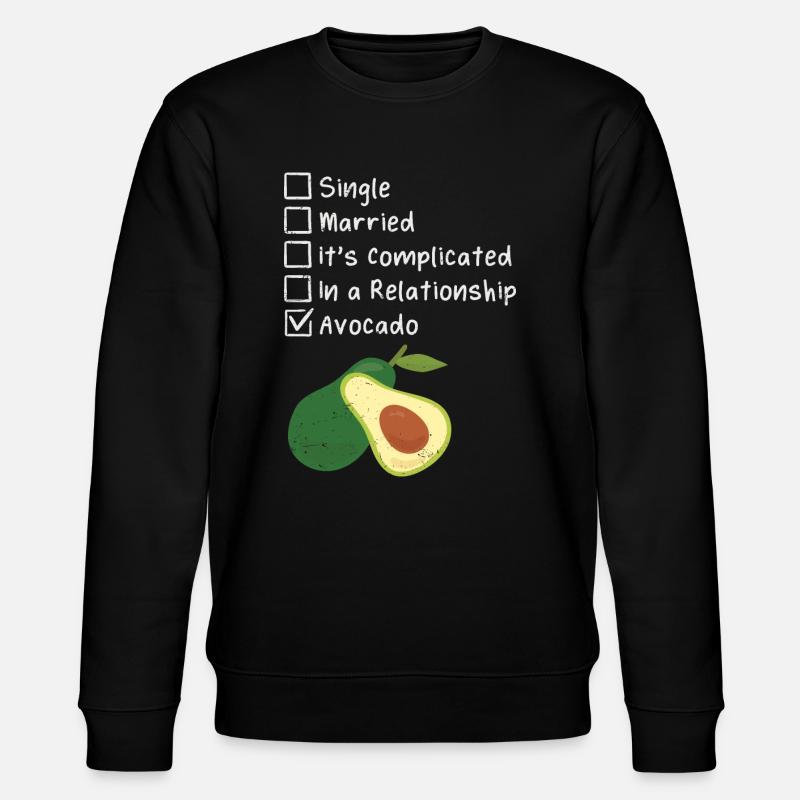 Avocado - Stanley/Stella Unisex Bio-Sweatshirt CHANGER  - Schwarz