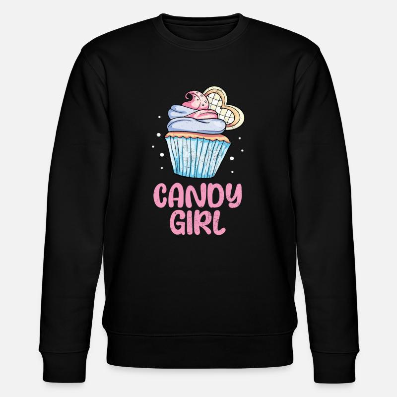 Cupcake - Stanley/Stella Unisex Bio-Sweatshirt CHANGER - Schwarz
