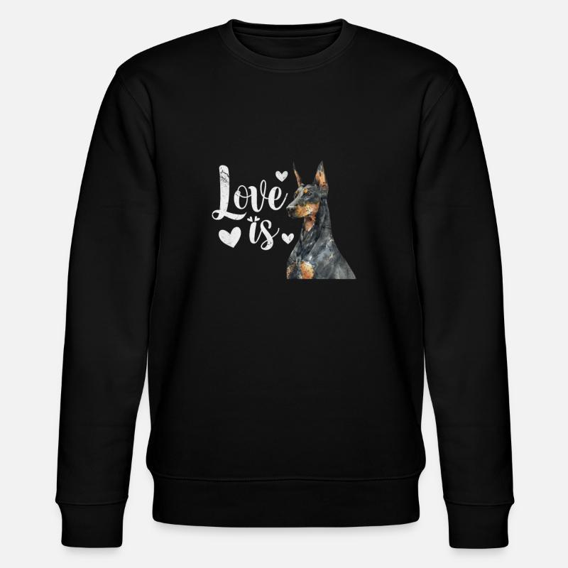 Doberman - Sweat bio CHANGER Stanley/Stella Unisexe - noir