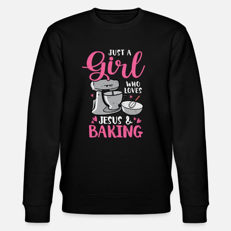 Bäcker - Stanley/Stella Unisex Bio-Sweatshirt CHANGER  - Schwarz