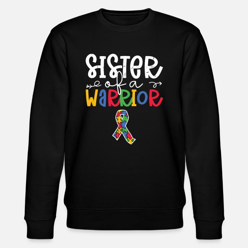 Autisme - Sweat bio CHANGER Stanley/Stella Unisexe - noir