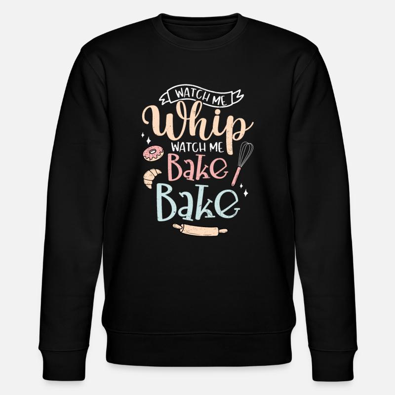 Bäcker - Stanley/Stella Unisex Bio-Sweatshirt CHANGER  - Schwarz
