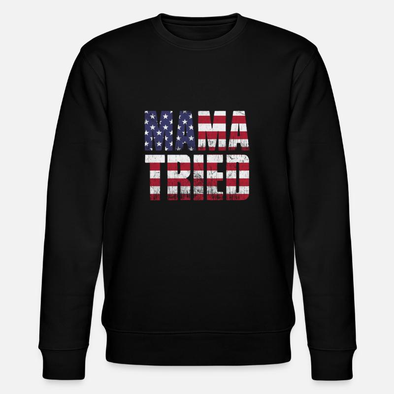 Country - Stanley/Stella Unisex Bio-Sweatshirt CHANGER  - Schwarz
