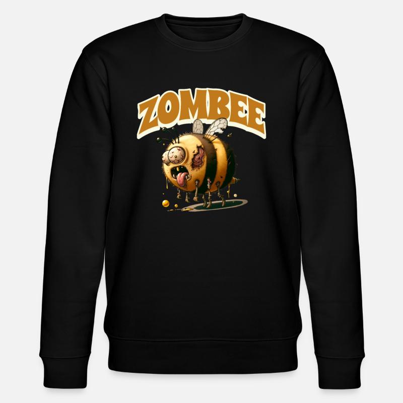 Abeille zombie Zombee - Sweat bio CHANGER Stanley/Stella Unisexe - noir