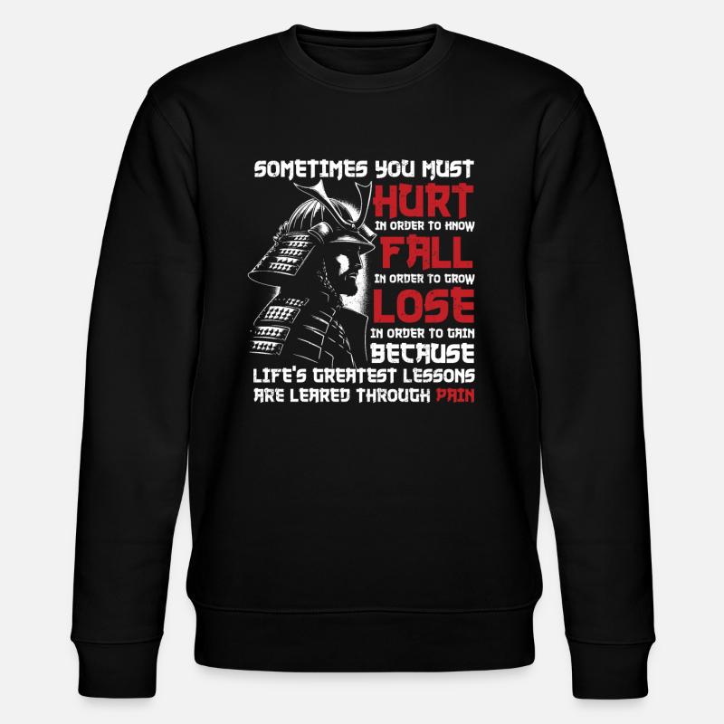 Samurai - Stanley/Stella CHANGER Unisex Organic Sweatshirt - black