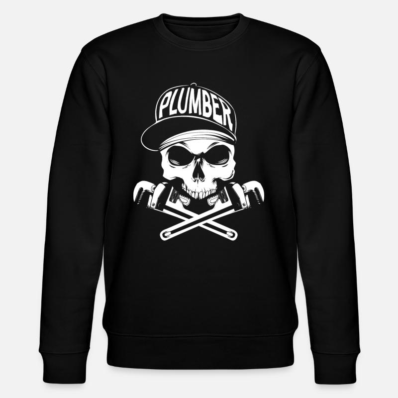 Plombier - Sweat bio CHANGER Stanley/Stella Unisexe - noir