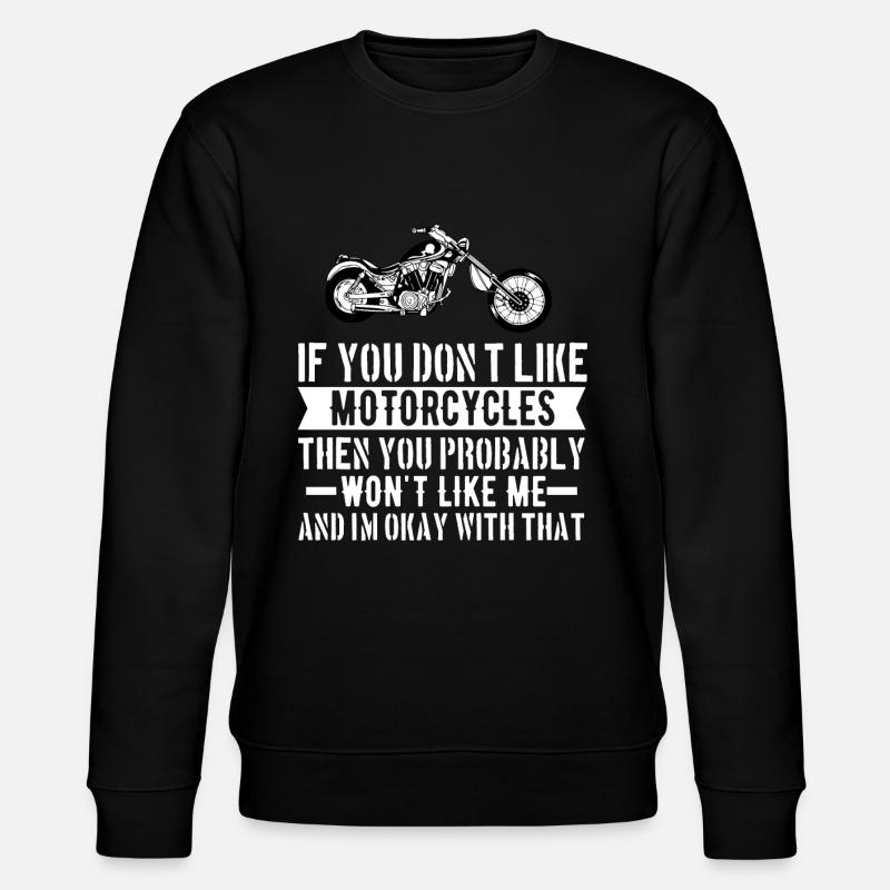 Bikers - Stanley/Stella CHANGER Unisex Organic Sweatshirt - black