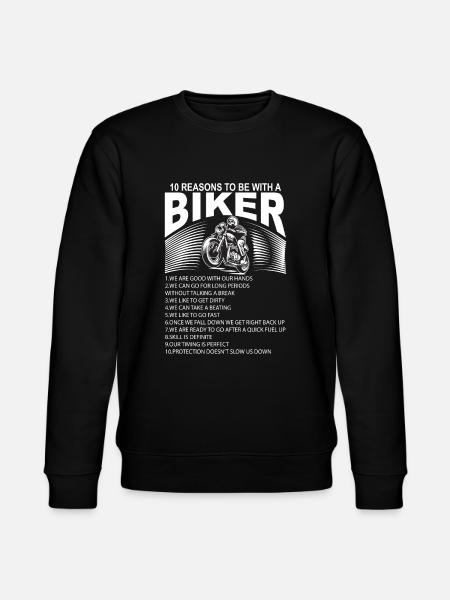 Bikers - Stanley/Stella CHANGER Unisex Organic Sweatshirt - black