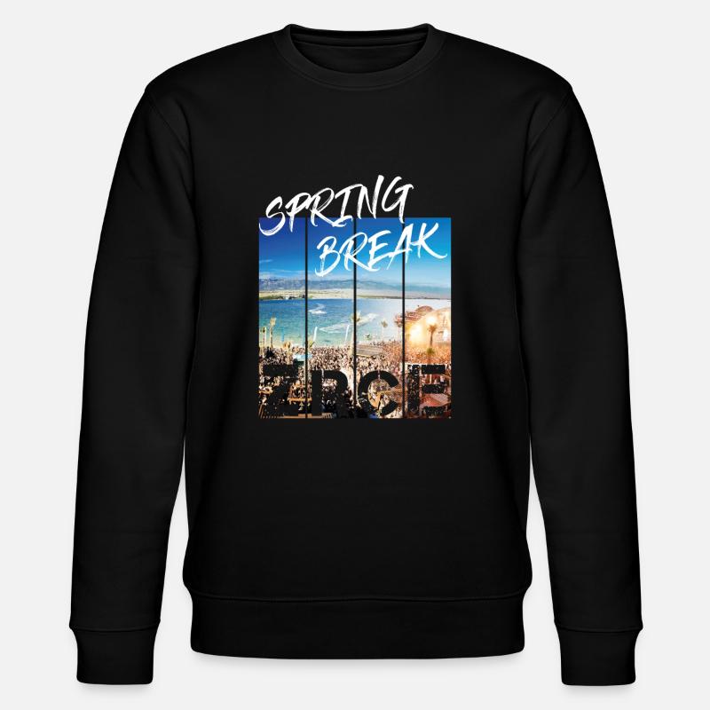 Zrce Spring Break - Stanley/Stella Unisex Bio-Sweatshirt CHANGER  - Schwarz
