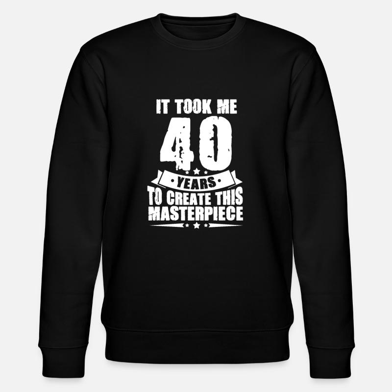 40e anniversaire - Sweat bio CHANGER Stanley/Stella Unisexe - noir