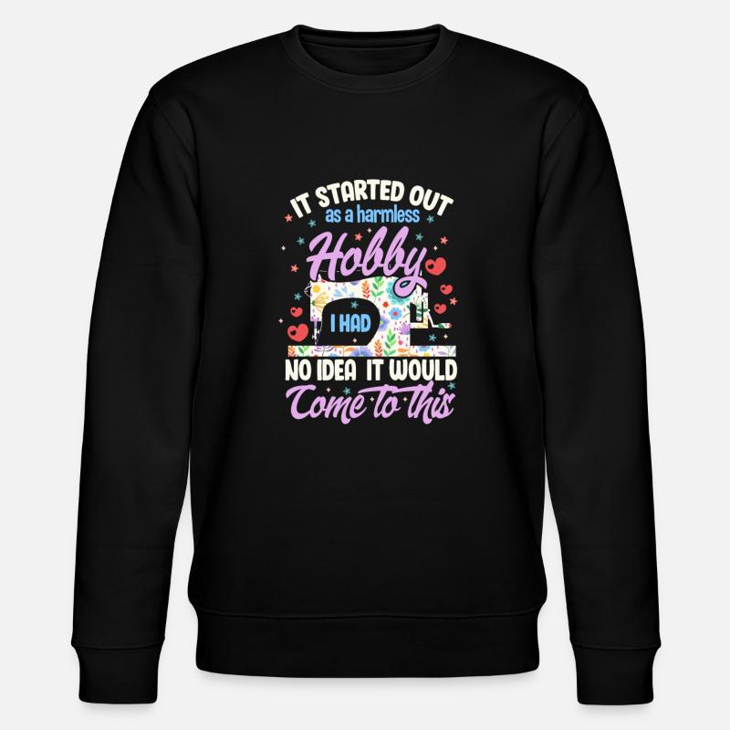 Nähen - Stanley/Stella Unisex Bio-Sweatshirt CHANGER  - Schwarz