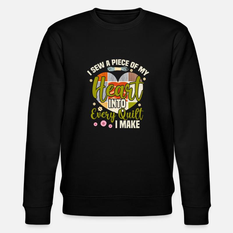 Coudre - Sweat bio CHANGER Stanley/Stella Unisexe - noir