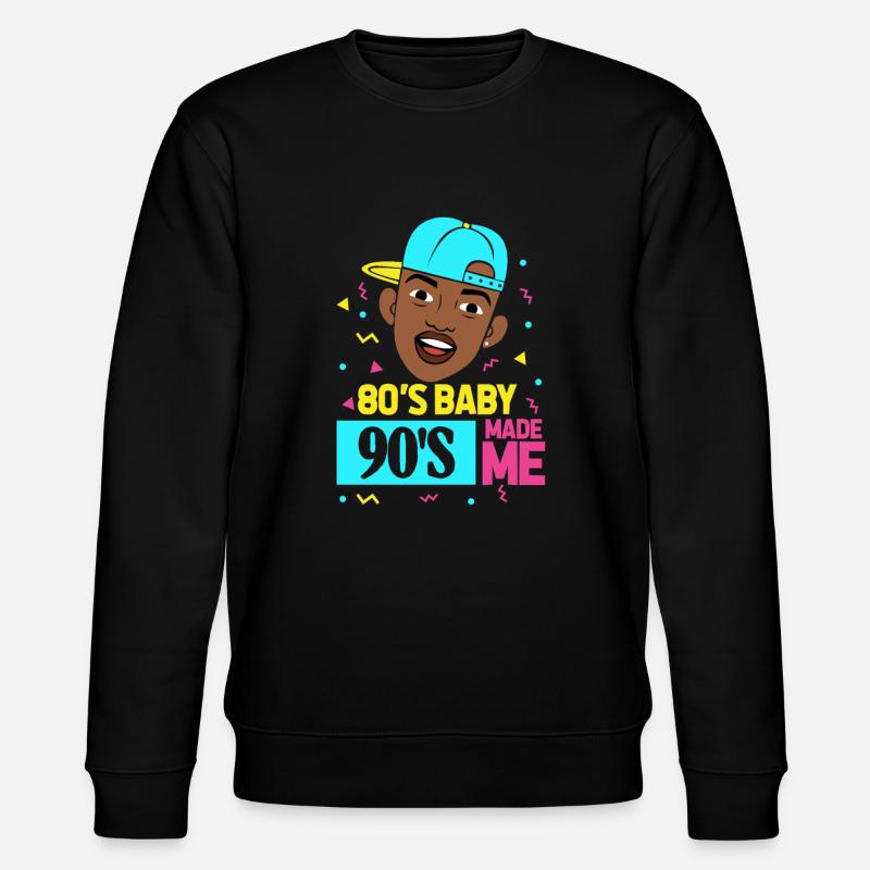 Hip hop des années 90 - Sweat bio CHANGER Stanley/Stella Unisexe - noir
