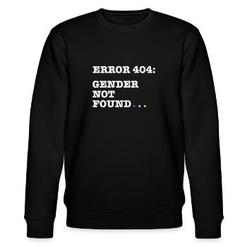 Queer - Stanley/Stella Unisex Bio-Sweatshirt CHANGER  - Schwarz - Vorne - Nik (191cm) & Marisol (170cm)