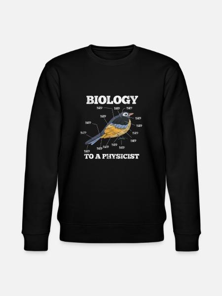 Biology - Stanley/Stella CHANGER Unisex Organic Sweatshirt - black