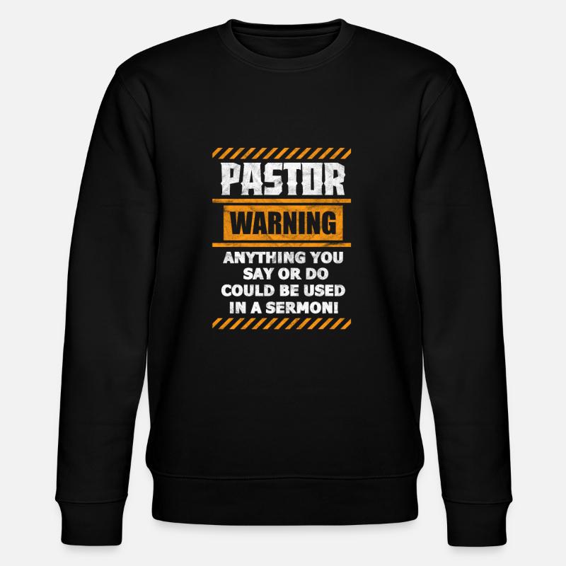 pasteur - Sweat bio CHANGER Stanley/Stella Unisexe - noir