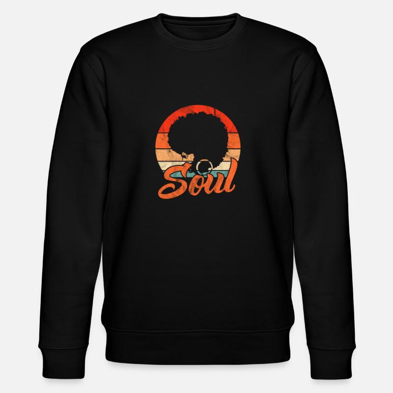 Soul - Stanley/Stella Unisex Bio-Sweatshirt CHANGER  - Schwarz