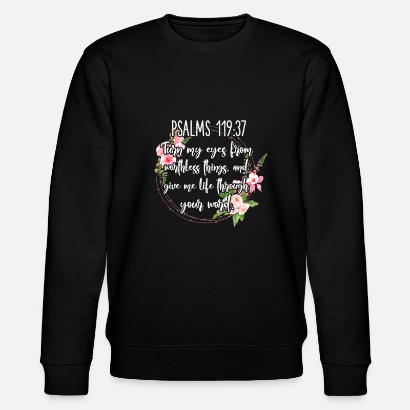 Bible - Sweat bio CHANGER Stanley/Stella Unisexe - noir