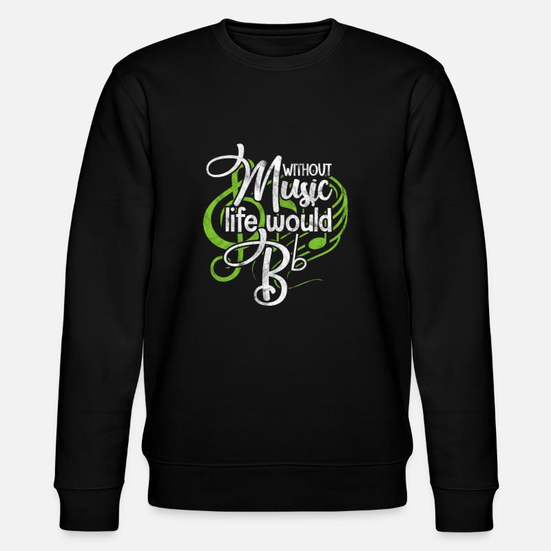 Musique - Sweat bio CHANGER Stanley/Stella Unisexe - noir