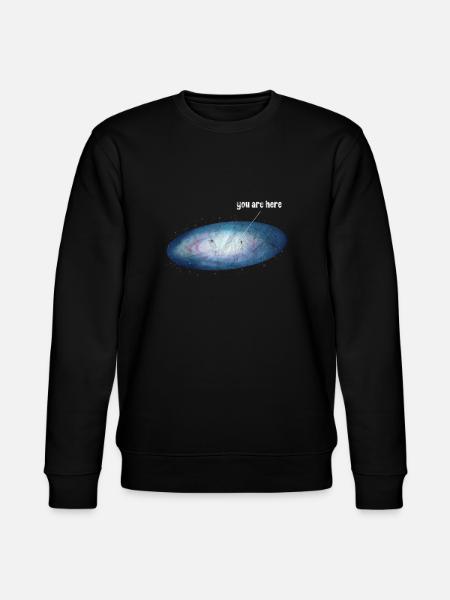 astronomy - Stanley/Stella CHANGER Unisex Organic Sweatshirt - black