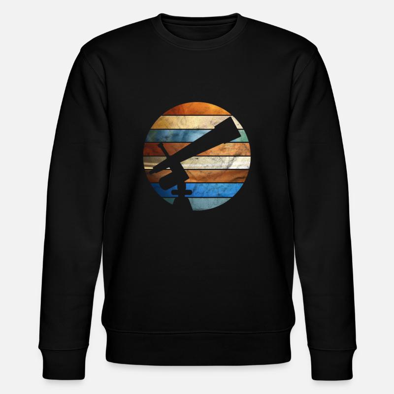 Astronomie - Stanley/Stella Unisex Bio-Sweatshirt CHANGER  - Schwarz