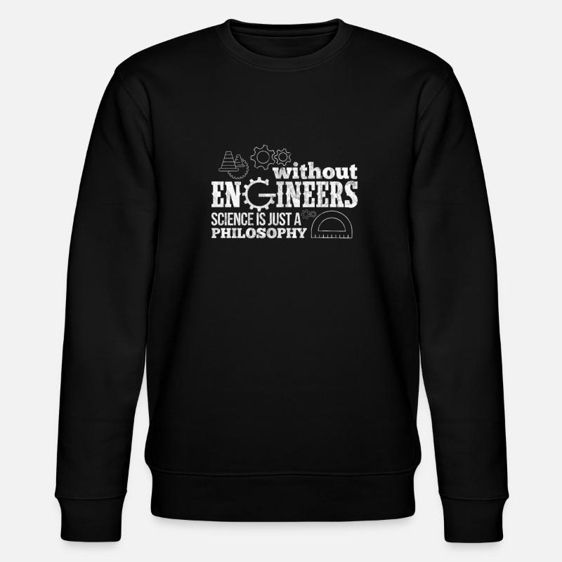 ingénieur - Sweat bio CHANGER Stanley/Stella Unisexe - noir
