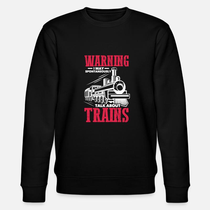 Model railway - Stanley/Stella CHANGER Unisex Organic Sweatshirt - black