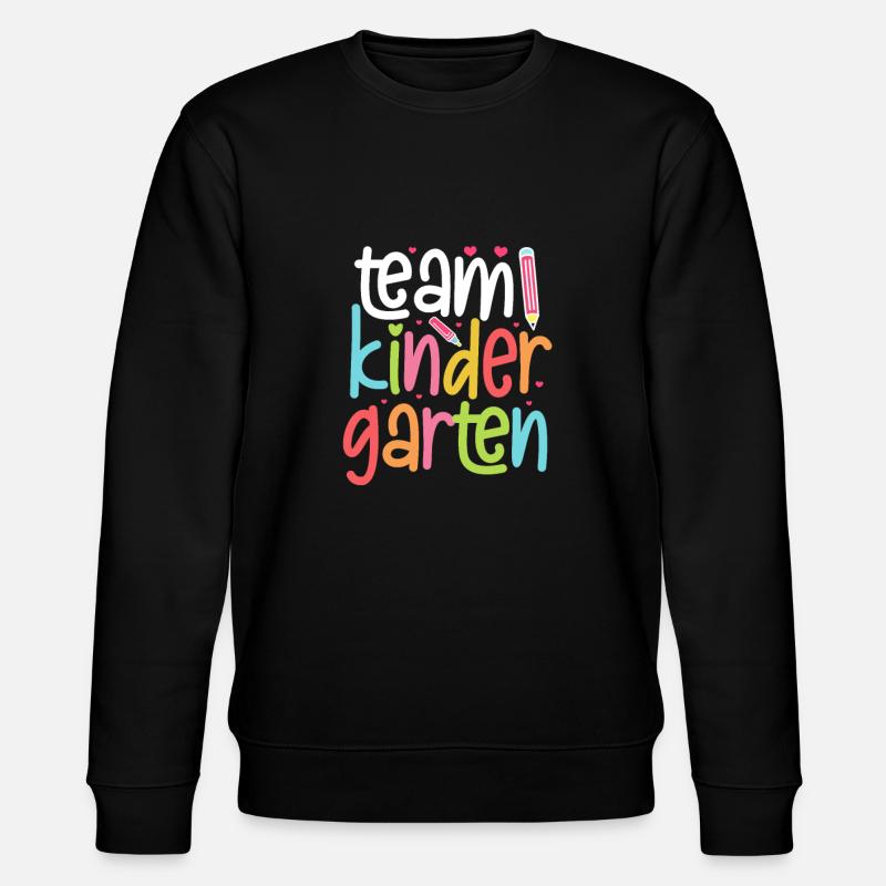 Kindergarten - Stanley/Stella Unisex Bio-Sweatshirt CHANGER  - Schwarz