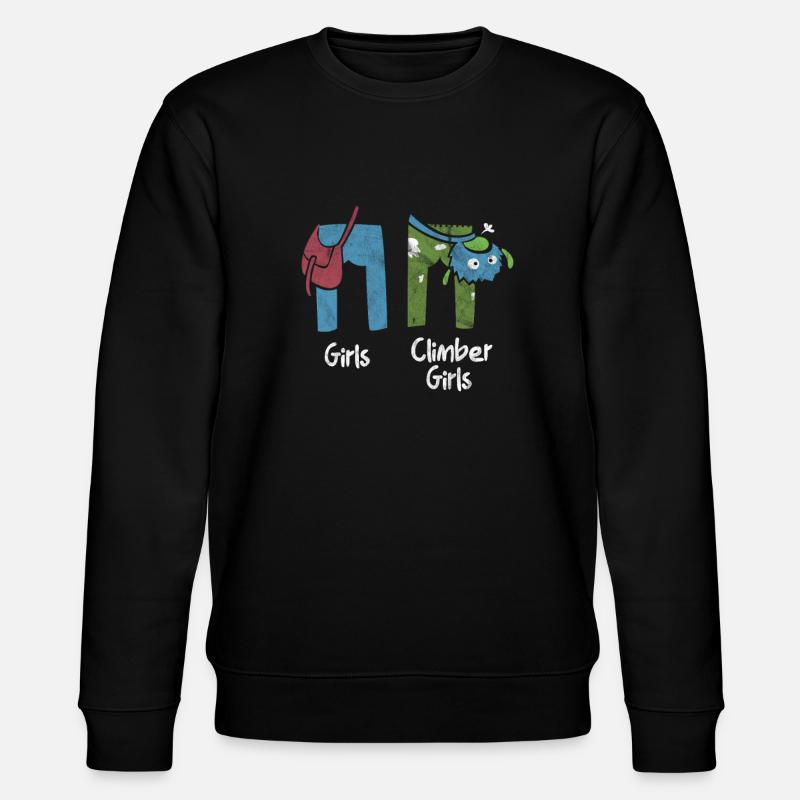 Grimper fille - Sweat bio CHANGER Stanley/Stella Unisexe - noir
