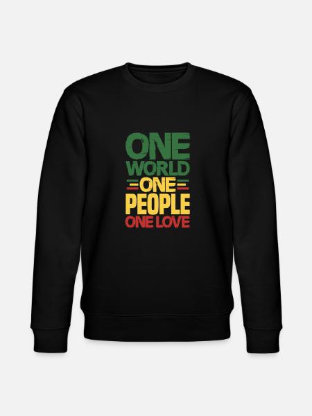 Rasta - Stanley/Stella CHANGER Unisex Organic Sweatshirt - black