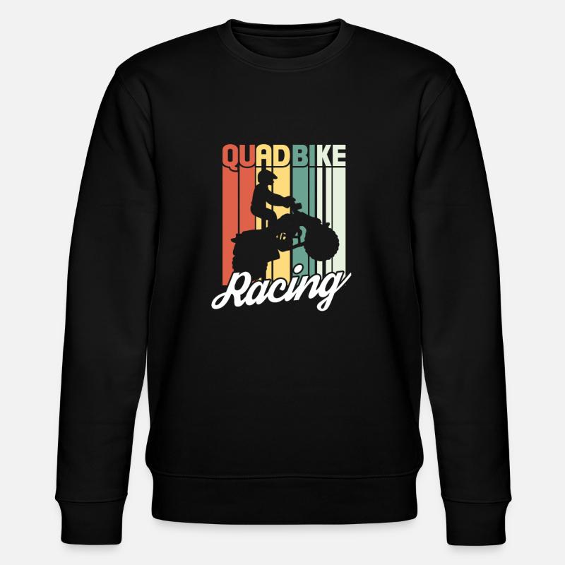 Quad - Stanley/Stella CHANGER Unisex Organic Sweatshirt - black
