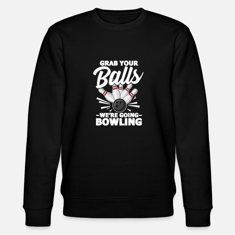 bowling - Sweat bio CHANGER Stanley/Stella Unisexe - noir