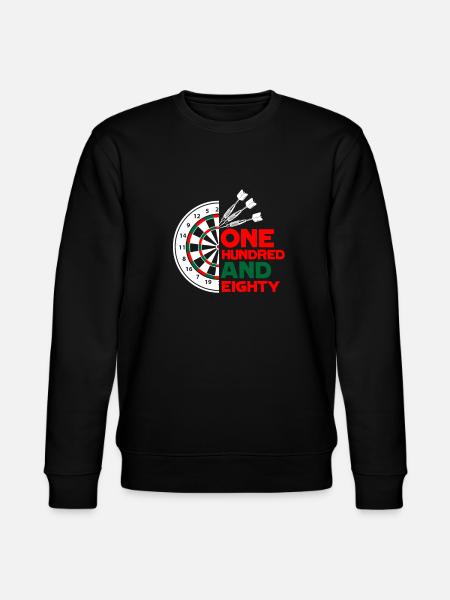 Darts - Stanley/Stella CHANGER Unisex Organic Sweatshirt - black