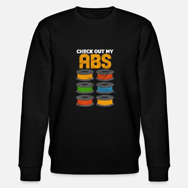 3d Drucker - Stanley/Stella Unisex Bio-Sweatshirt CHANGER  - Schwarz