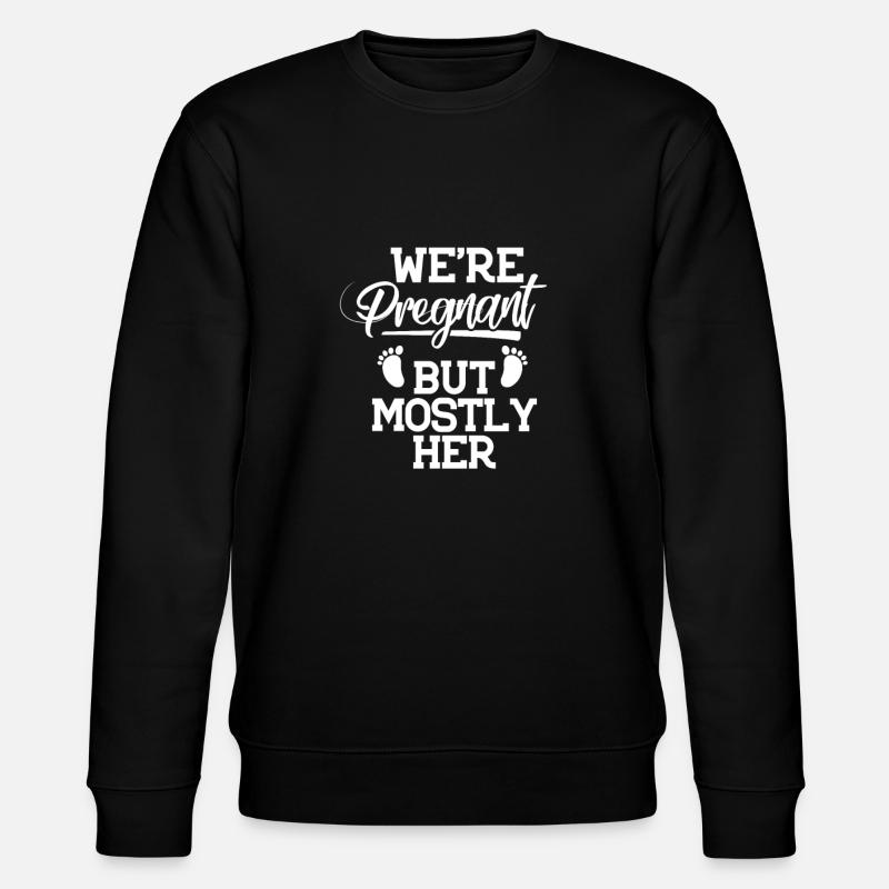 Grossesse - Sweat bio CHANGER Stanley/Stella Unisexe - noir