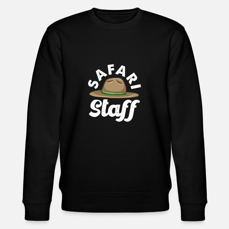 Afrika Safari - Stanley/Stella Unisex Bio-Sweatshirt CHANGER - Schwarz