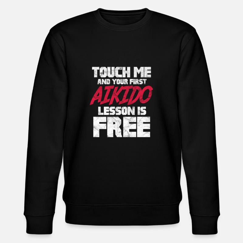 Aïkido - Sweat bio CHANGER Stanley/Stella Unisexe - noir