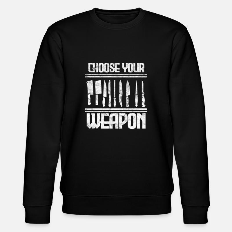 Cuisinier - Sweat bio CHANGER Stanley/Stella Unisexe - noir