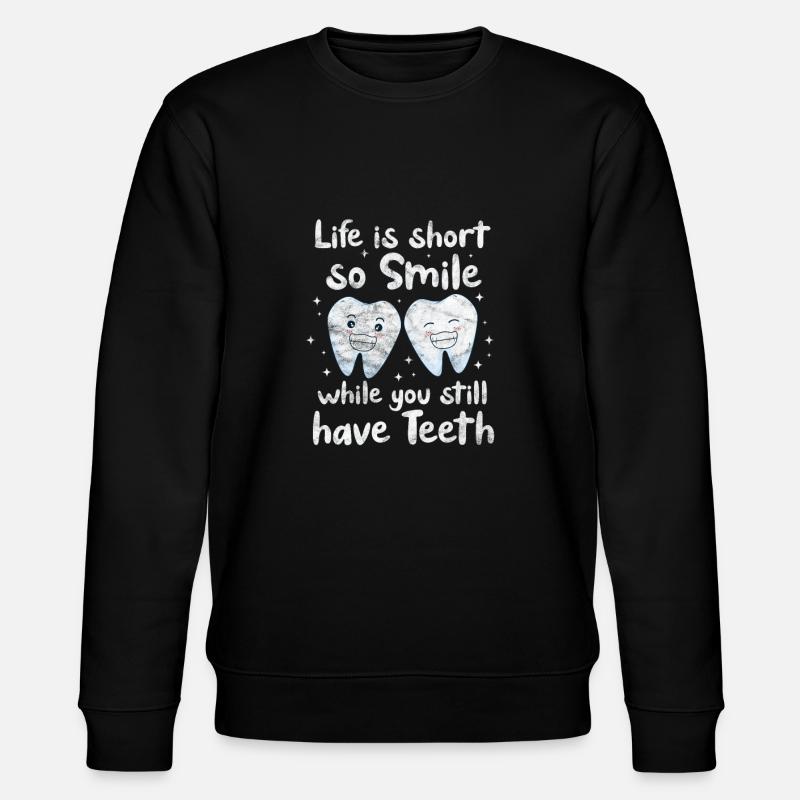 Zahnarzt - Stanley/Stella Unisex Bio-Sweatshirt CHANGER  - Schwarz