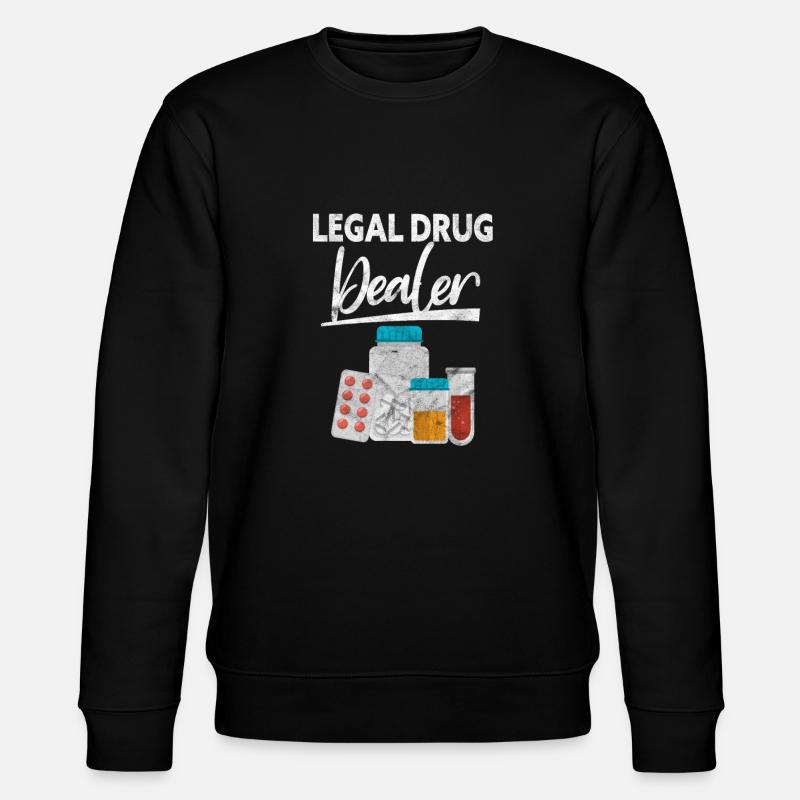 Apotheke - Stanley/Stella Unisex Bio-Sweatshirt CHANGER  - Schwarz
