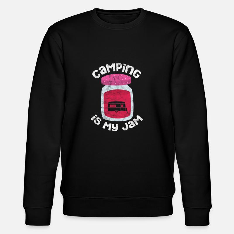 Camping - Stanley/Stella CHANGER Unisex Organic Sweatshirt - black